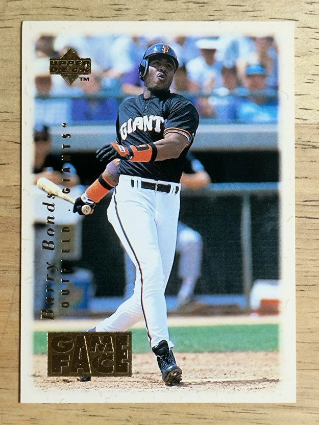 1996 Upper Deck Gameface #GF3 Barry Bonds