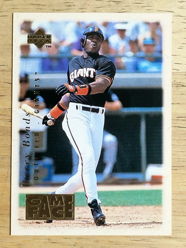 1996 Upper Deck Gameface #GF3 Barry Bonds