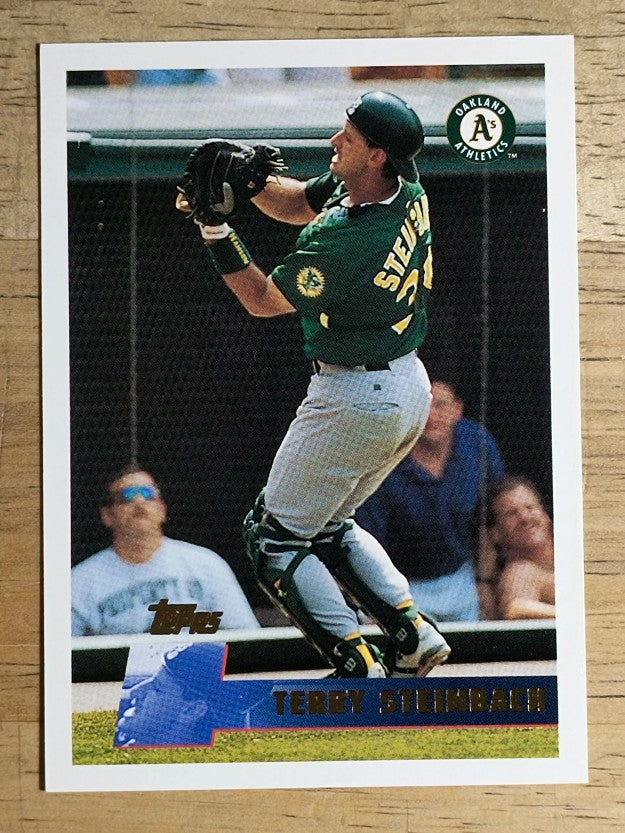 1996 Topps #267 Terry Steinbach