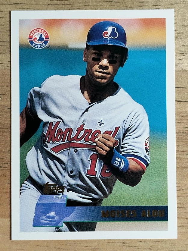 1996 Topps #309 Moises Alou