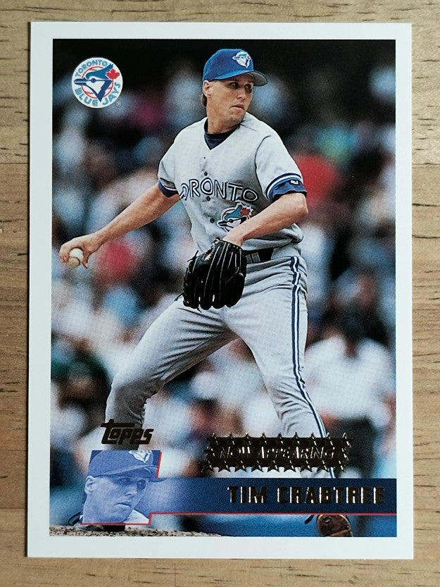 1996 Topps #351 Tim Crabtree