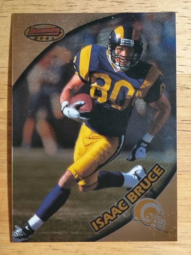 1997 Bowman's Best #38 Isaac Bruce