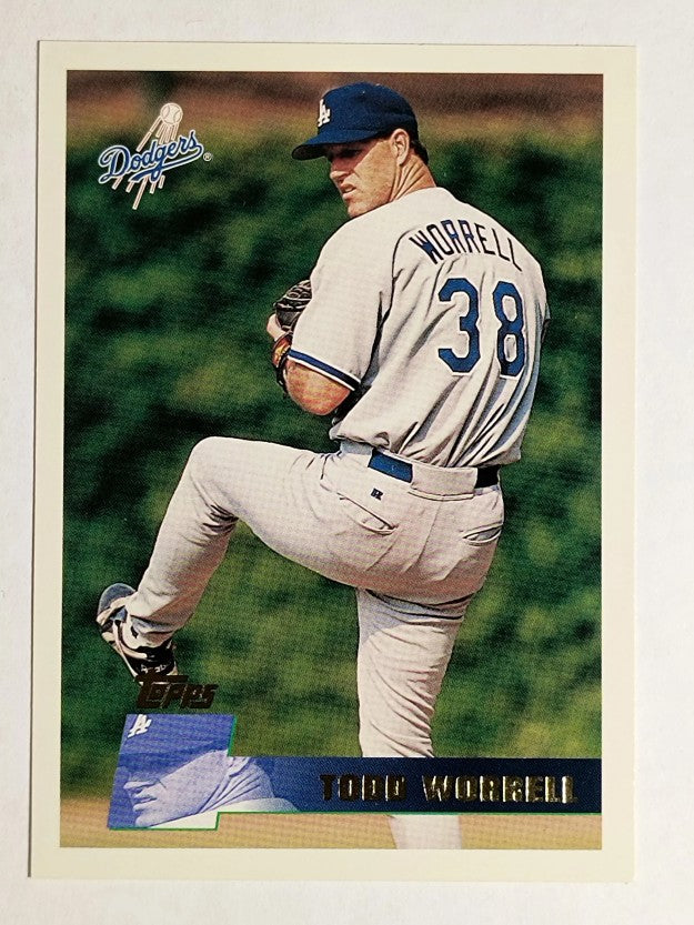 1996 Topps #412 Todd Worrell
