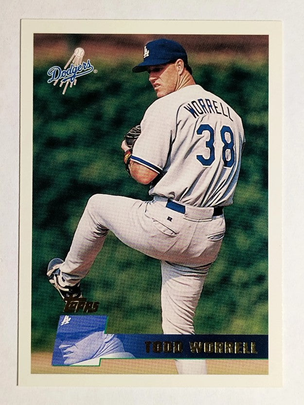 1996 Topps #412 Todd Worrell