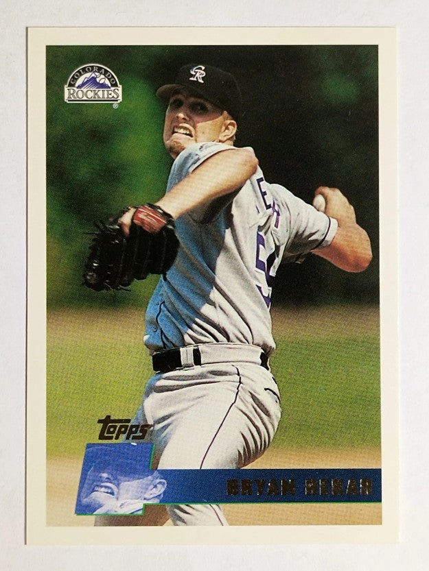 1996 Topps #416 Bryan Rekar