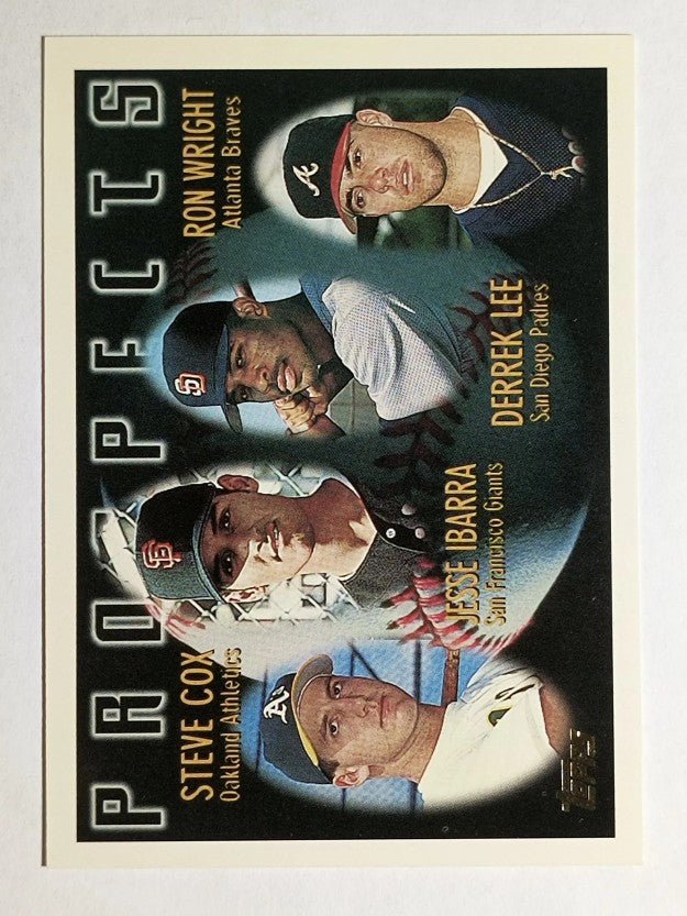 1996 Topps #424 Ron Wright RC/Derrek Lee