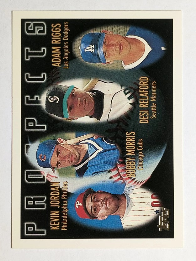 1996 Topps #426 Adam Riggs RC