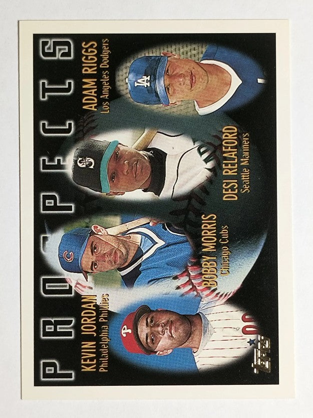1996 Topps #426 Adam Riggs RC