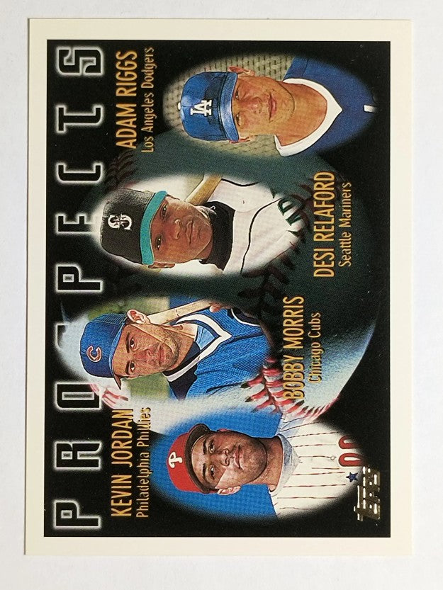 1996 Topps #426 Adam Riggs RC