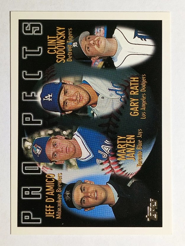 1996 Topps #429 Marty Janzen RC