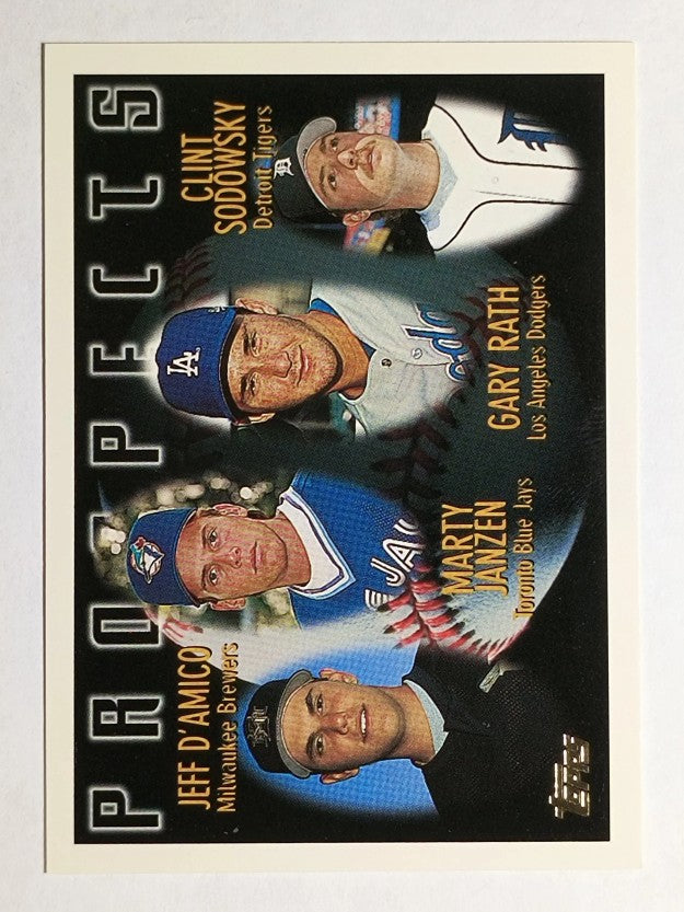 1996 Topps #429 Marty Janzen RC