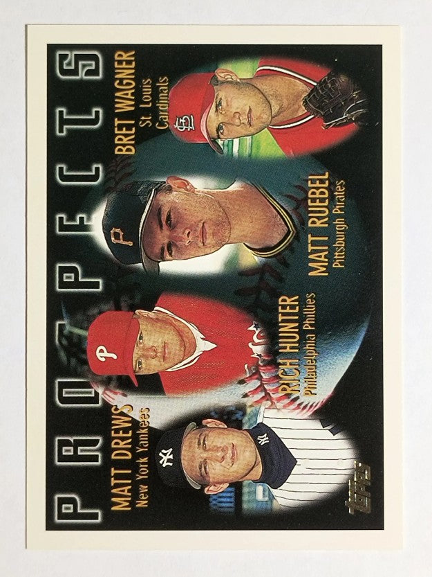 1996 Topps #430 Rich Hunter RC