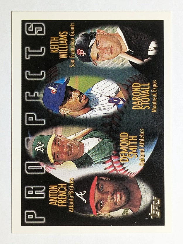 1996 Topps #437 A.French/D.Stovall RC