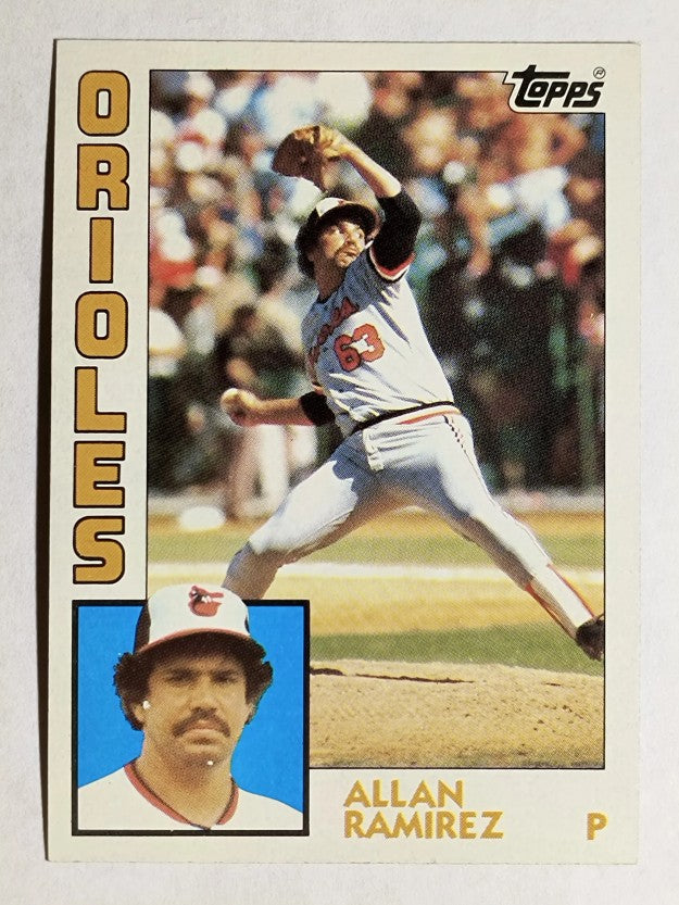 1984 Topps #347 Allan Ramirez