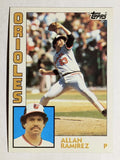 1984 Topps #347 Allan Ramirez