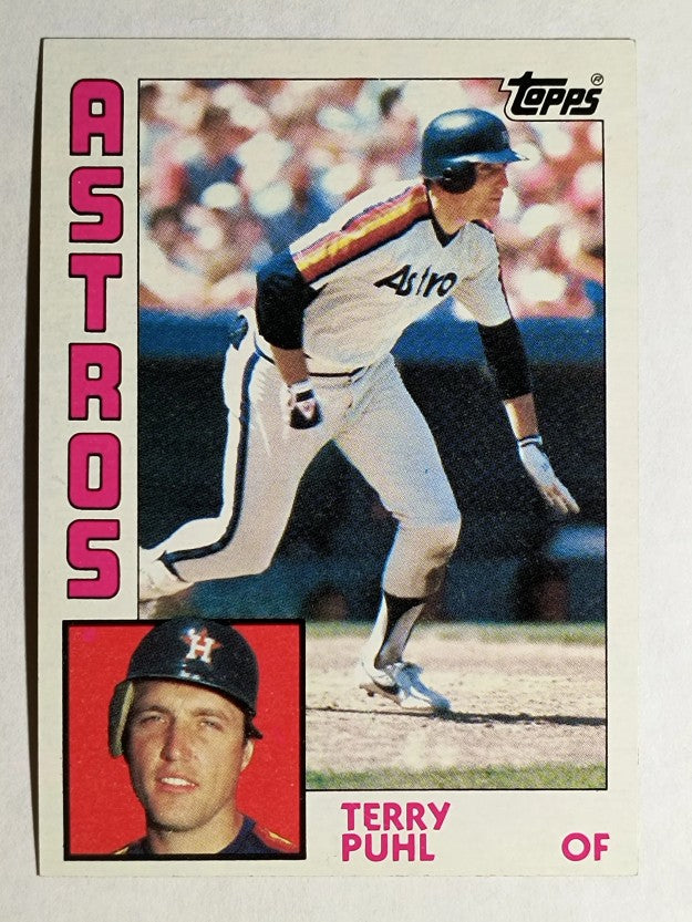 1984 Topps #383 Terry Puhl