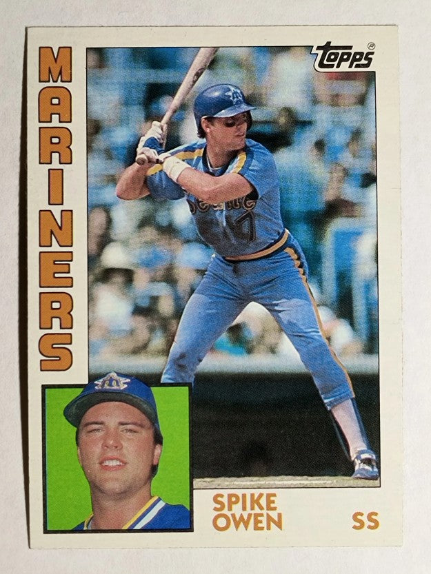 1984 Topps #413 Spike Owen RC