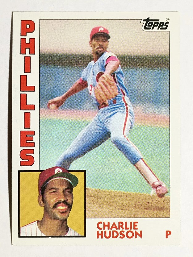 1984 Topps #432 Charles Hudson