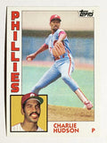 1984 Topps #432 Charles Hudson