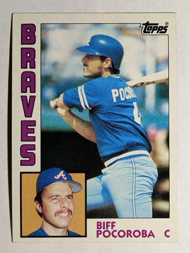1984 Topps #438 Biff Pocoroba