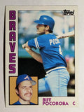 1984 Topps #438 Biff Pocoroba