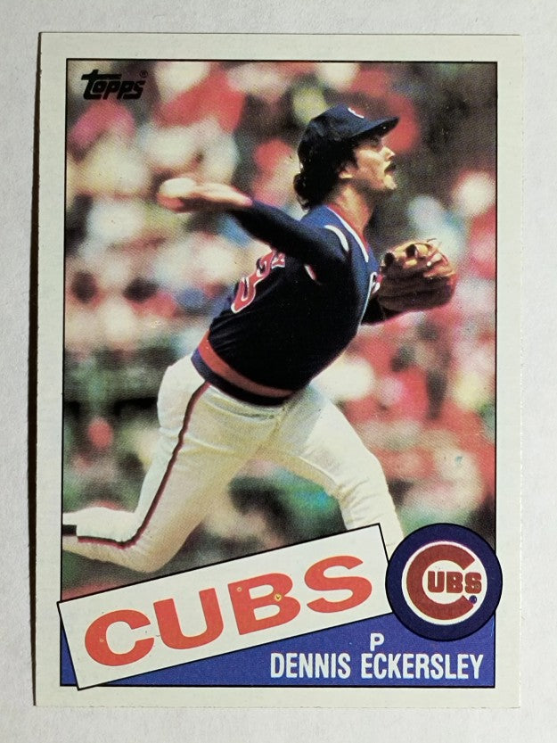 1985 Topps #163 Dennis Eckersley