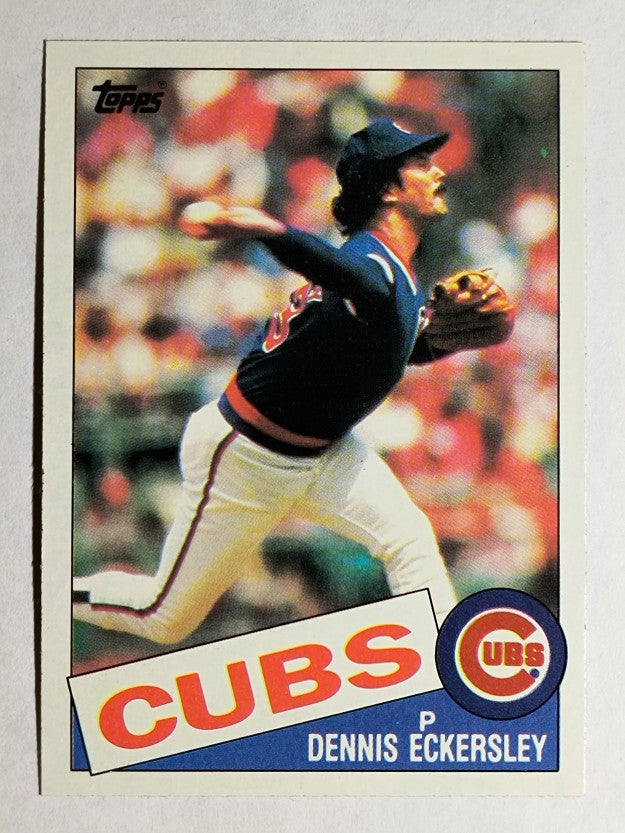 1985 Topps #163 Dennis Eckersley