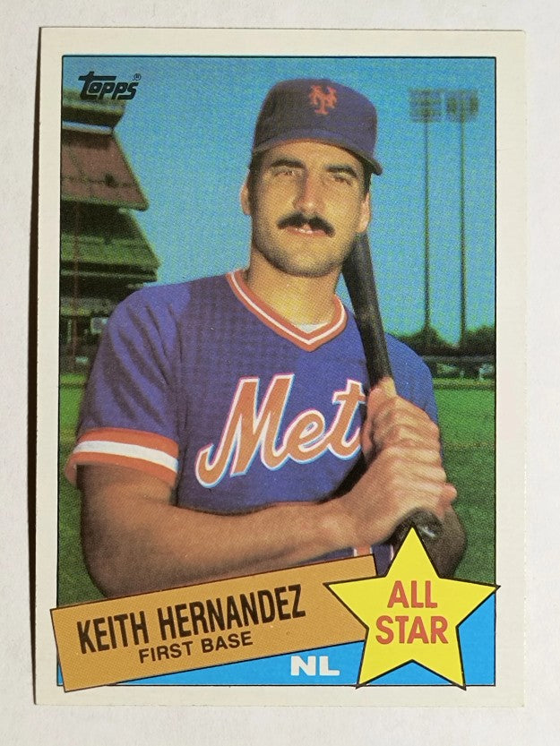 1985 Topps #712 Keith Hernandez AS