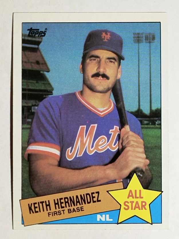 1985 Topps #712 Keith Hernandez AS