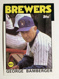 1986 Topps #21 George Bamberger MG