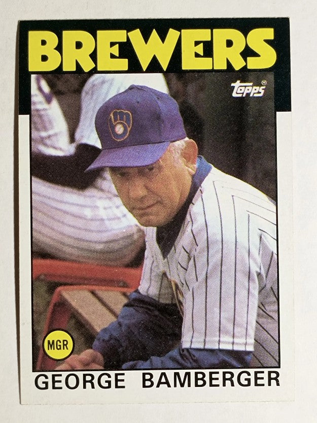 1986 Topps #21 George Bamberger MG
