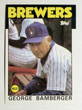 1986 Topps #21 George Bamberger MG