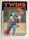1986 Topps #71 Ken Schrom
