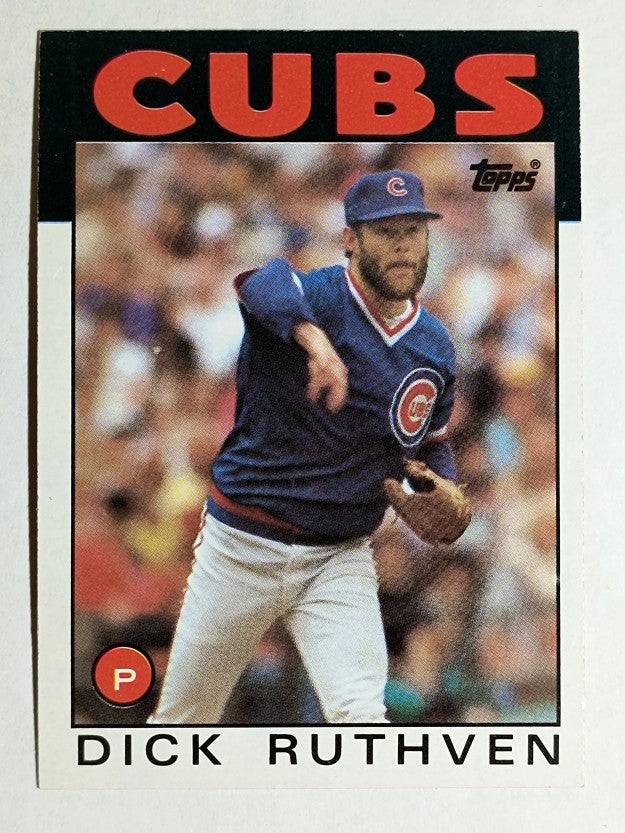 1986 Topps #98 Dick Ruthven