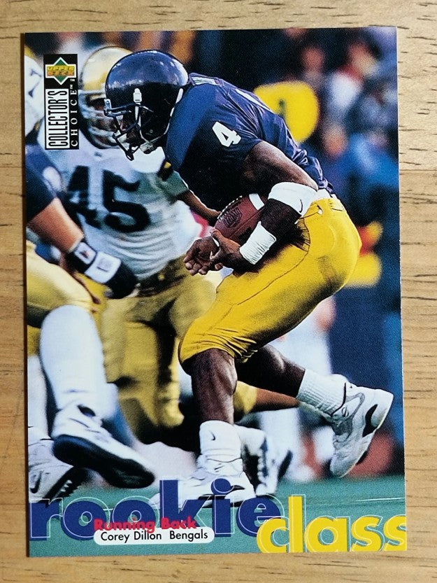 1997 Collector's Choice #34 Corey Dillon RC