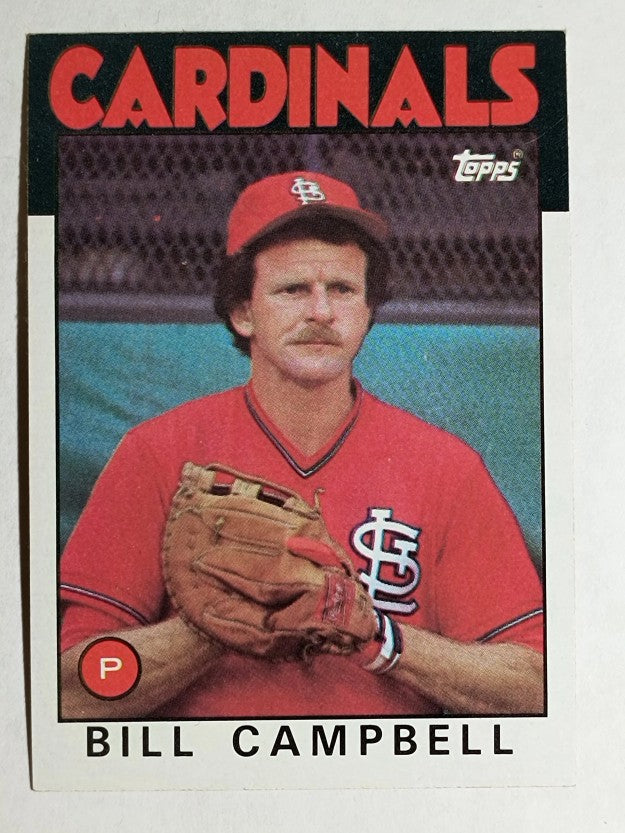 1986 Topps #112 Bill Campbell