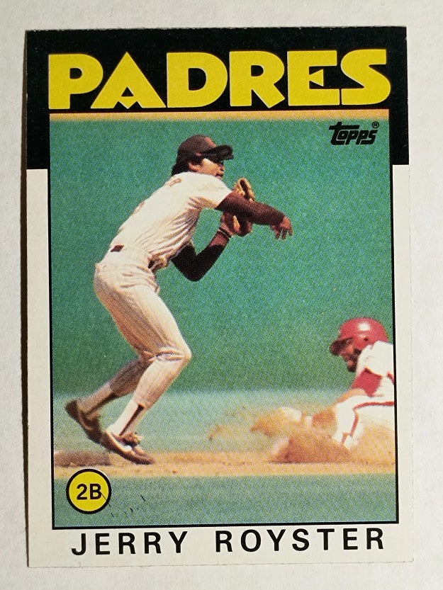 1986 Topps #118 Jerry Royster