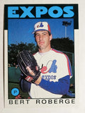 1986 Topps #154 Bert Roberge