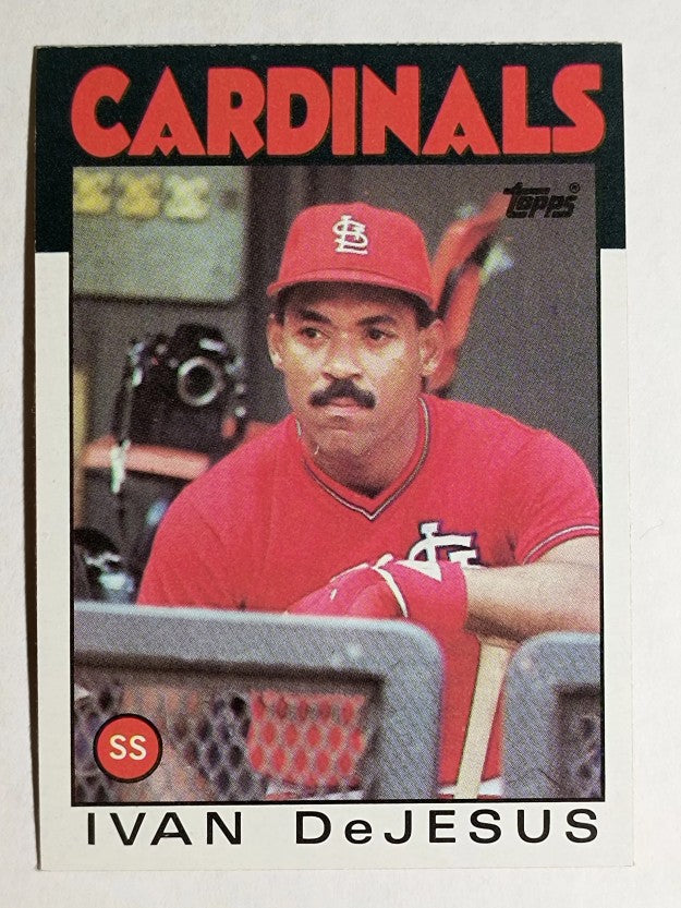 1986 Topps #178 Ivan DeJesus