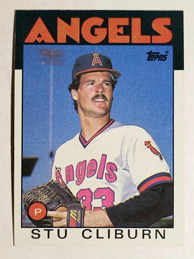 1986 Topps #179 Stu Cliburn