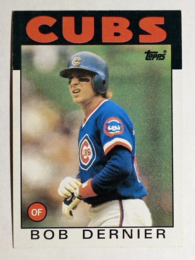 1986 Topps #188 Bob Dernier