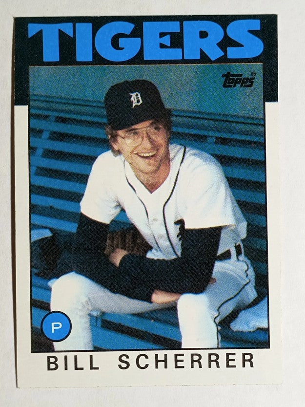 1986 Topps #217 Bill Scherrer