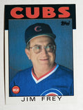1986 Topps #231 Jim Frey MG