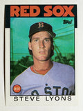 1986 Topps #233 Steve Lyons