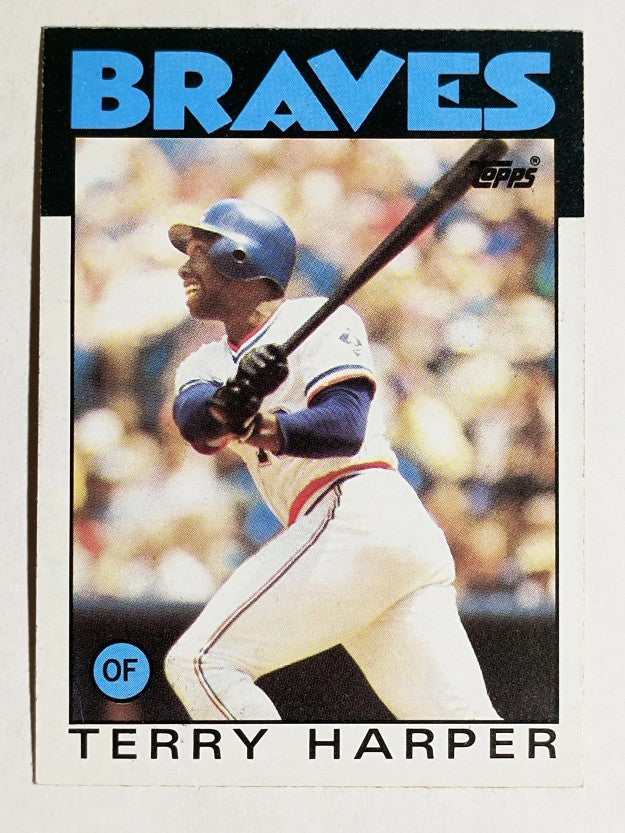 1986 Topps #247 Terry Harper