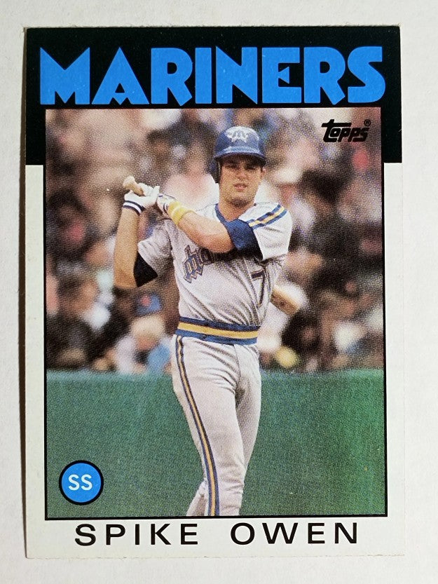 1986 Topps #248 Spike Owen