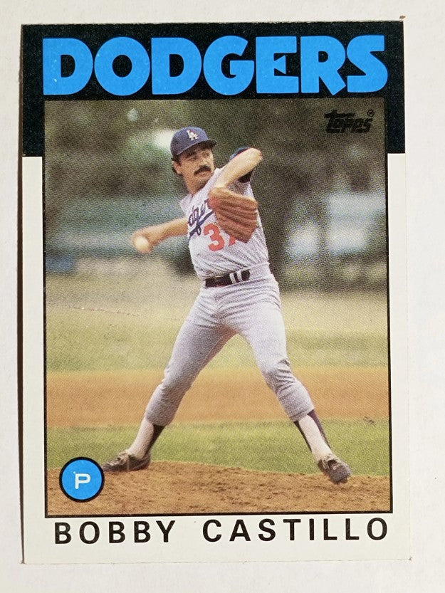 1986 Topps #252 Bobby Castillo