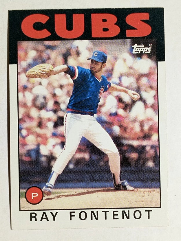 1986 Topps #308 Ray Fontenot