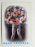 1986 Topps #366 Reds Leaders/Dave Concepcion