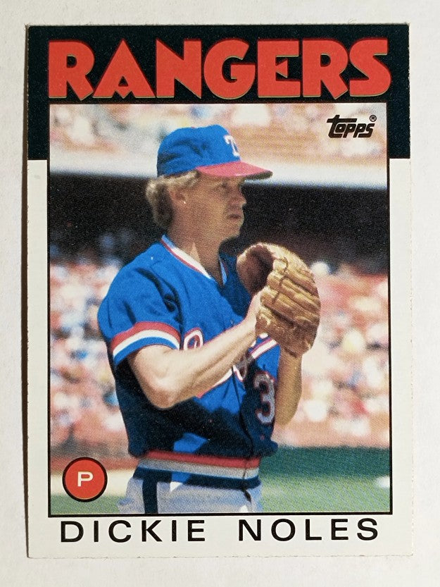 1986 Topps #388 Dickie Noles